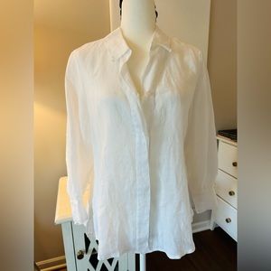 ING White Linen Shirt